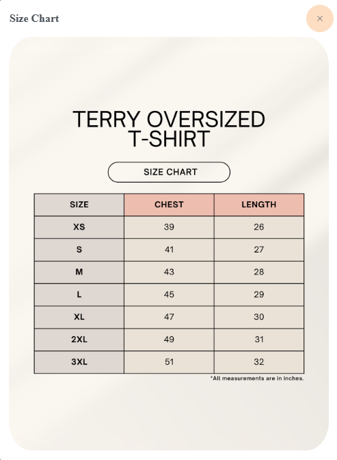 Polo Bear Terry Oversized Tee